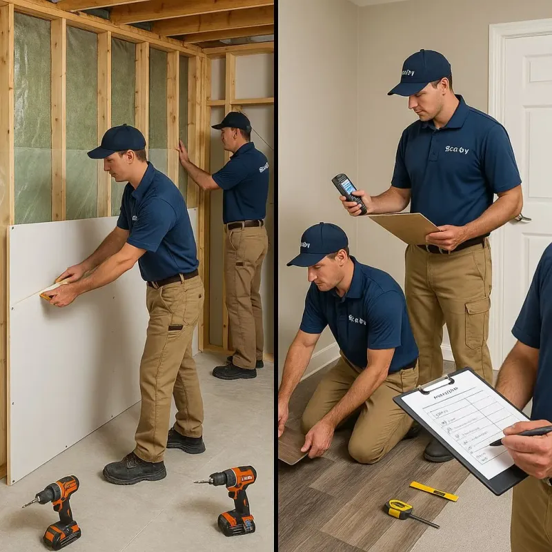 Repairs and Reconstruction process in Linthicum, MD